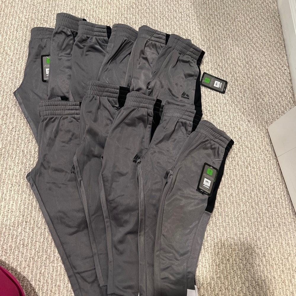 RBX boys size 4 joggers 12 pairs